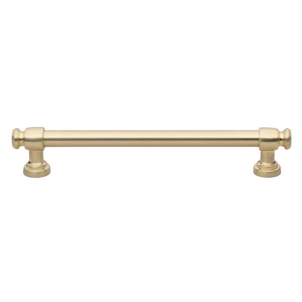 Gliderite Hardware 6-1/4 in. Center to Center Champagne Gold Classic Euro Bar Pull - 4361-160-CHPG 4361-160-CHPG-1 - main